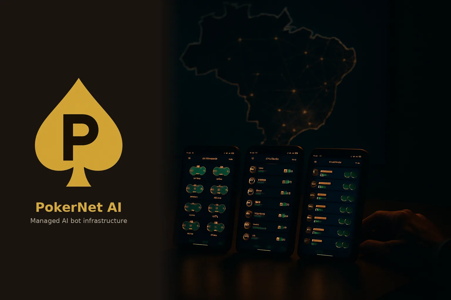 Ilustração para o artigo: Suprema vs PPPoker vs X-Poker: Comparação para Donos BR